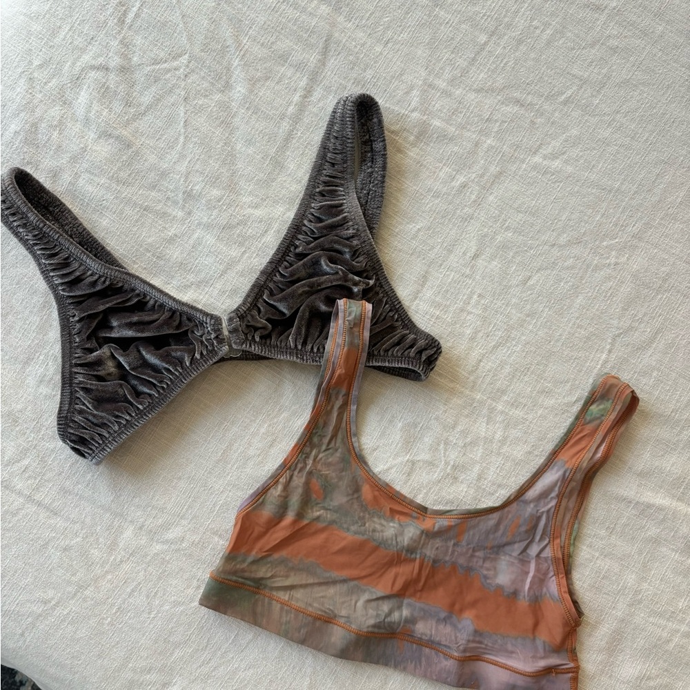 SKIMS bralette bundle - Velvet stretch plunge & jelly sheer